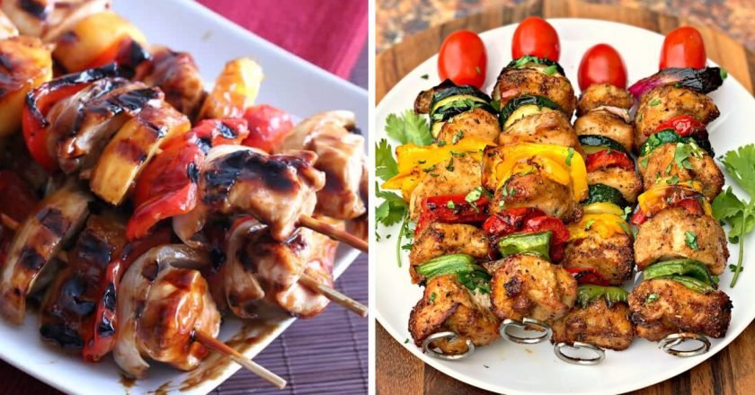 шашлычки на шпажках