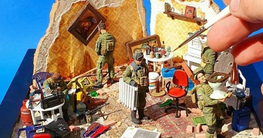 создание диорамы