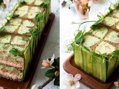 Бутербродный торт