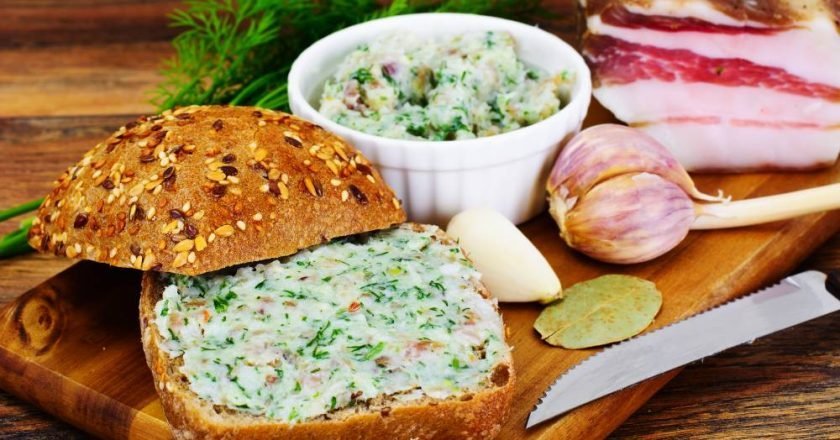 бутерброды к борщу