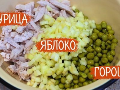 Быстрые салаты на Новый год