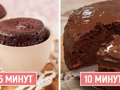 Быстрые шоколадные десерты