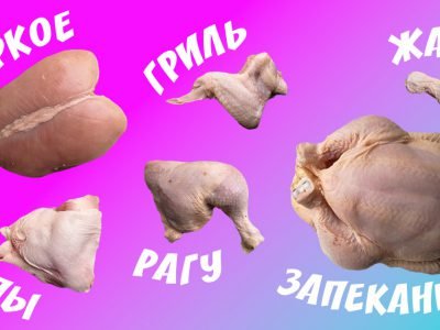 Как приготовить разные части курицы