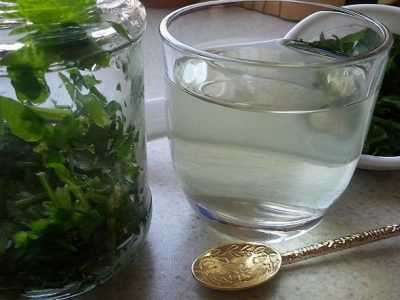 Чай из петрушки