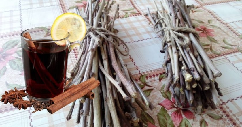 чай из веток деревьев и кустарников