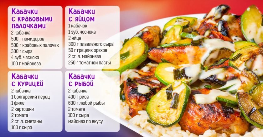 чем фаршировать кабачки