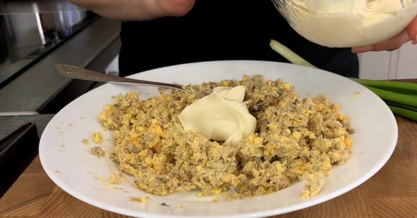 приготовление рыбной начинки