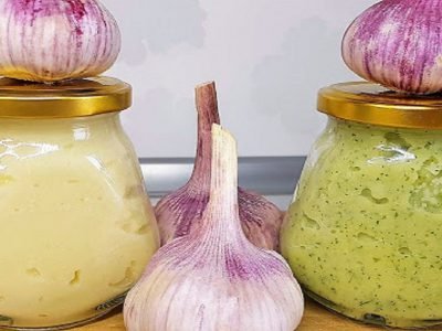 Чесночная паста на зиму