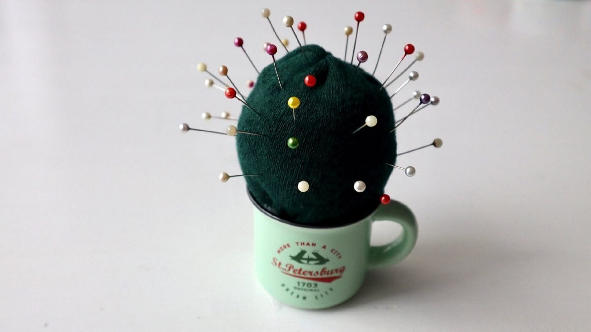  игольница из носка 