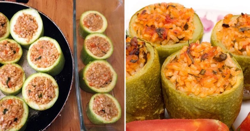 фаршированые кабачки