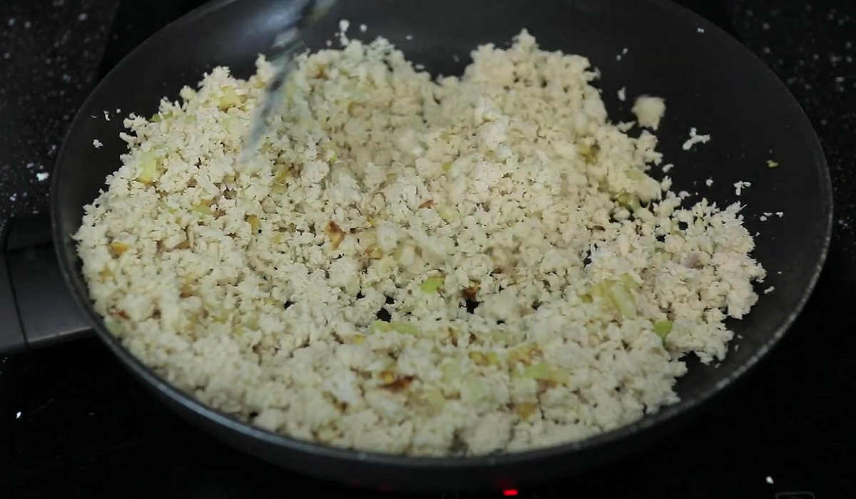 курица с луком