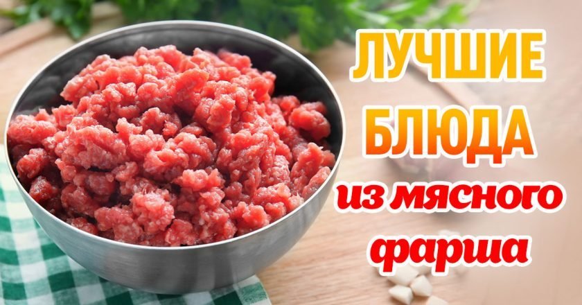 что приготовить из мясного фарша