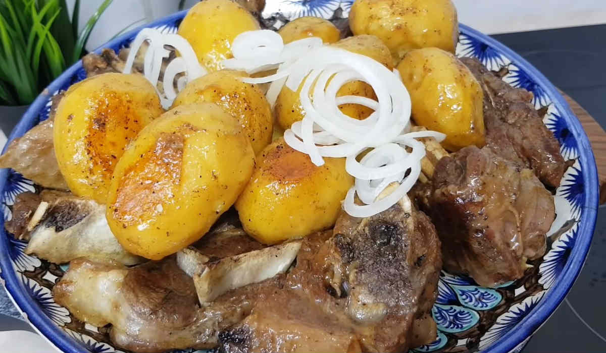 кебаб из баранины в казане