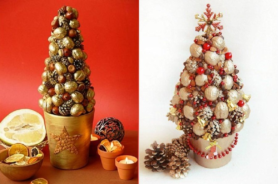 елка из ореха