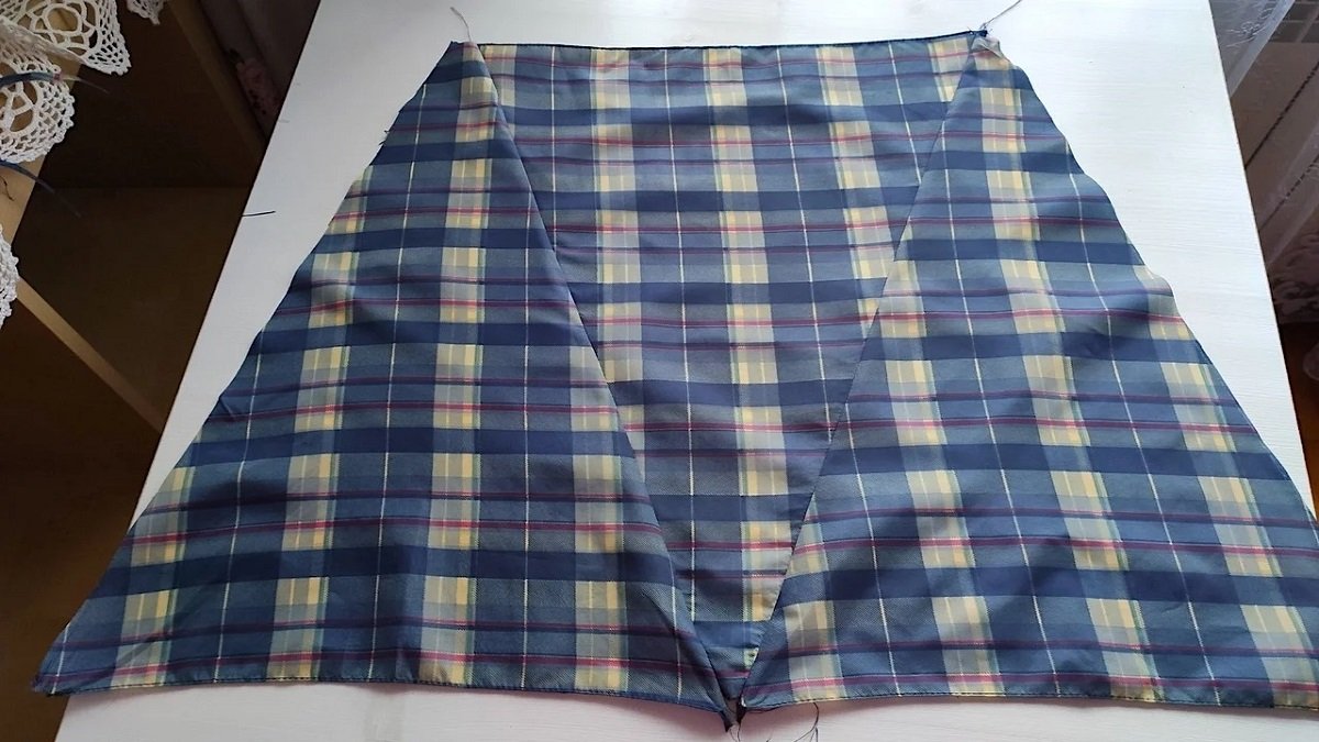 сшитые треугольники