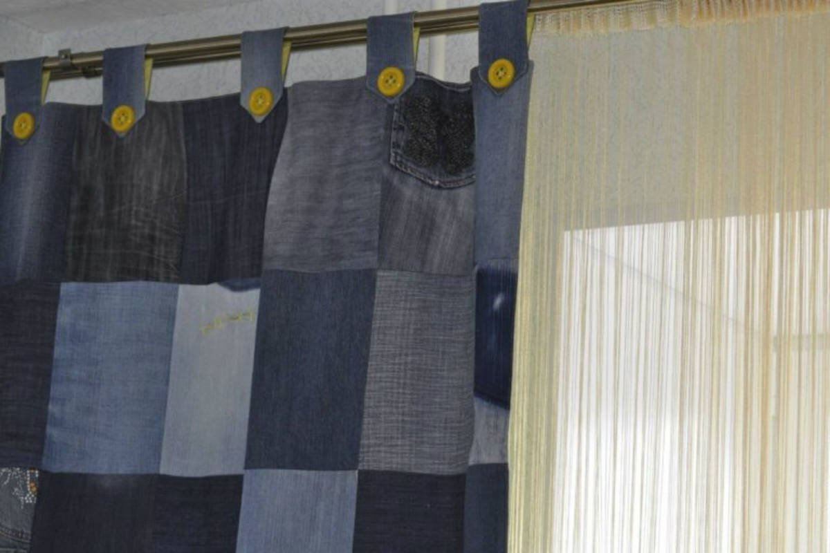 самодельные шторы