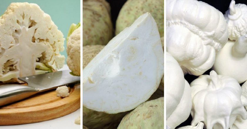 Цвет овощей