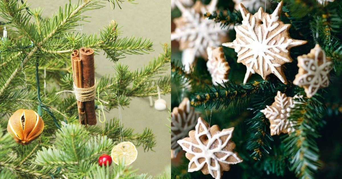 декор елки на новый год