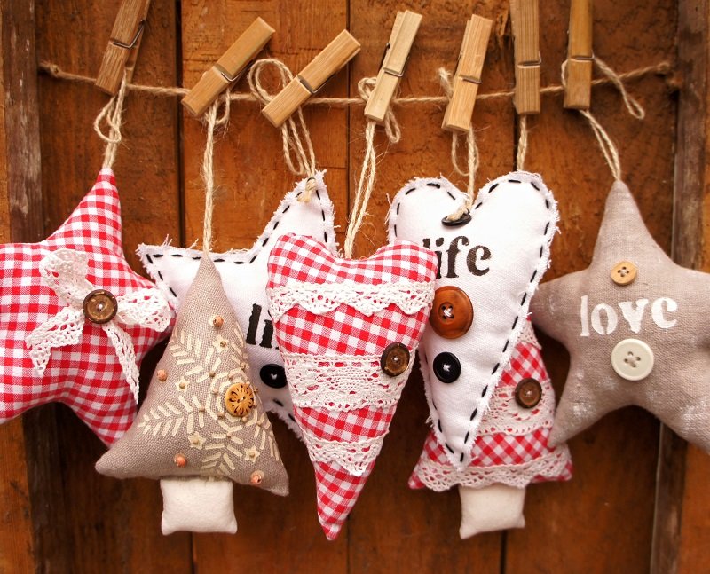 тканевые сердца