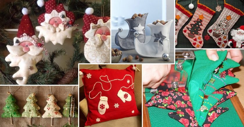 Декор из лоскутов