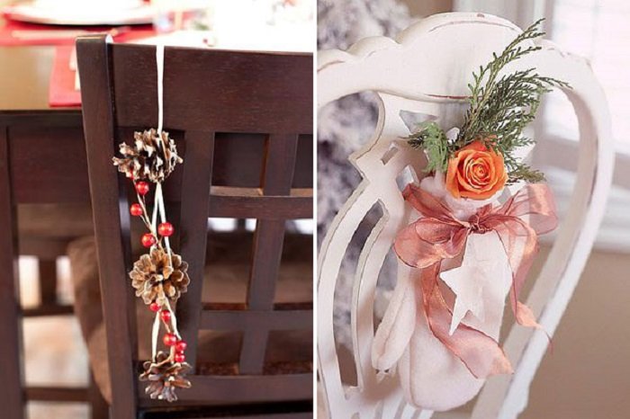 украсить стулья