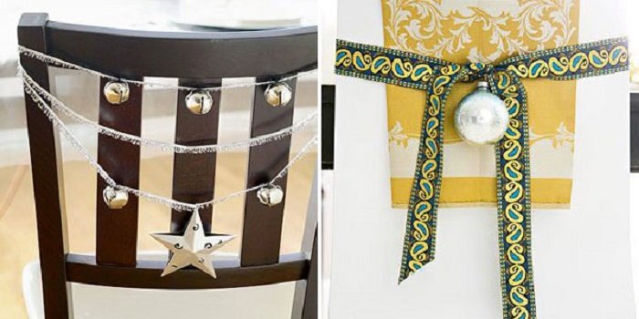 украсить стулья