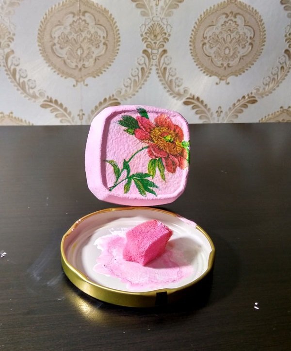 Декупаж стеклянных банок