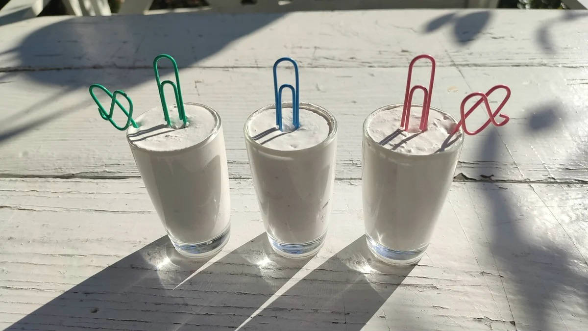 стопки с гипсом