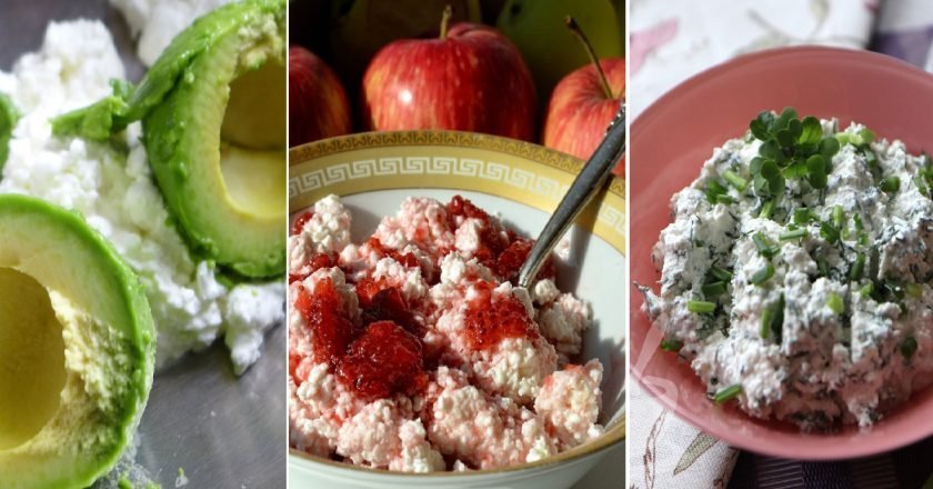 Диетические блюда из творога