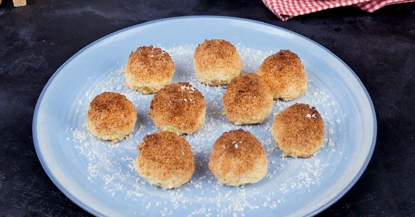 печенье из кокосовой стружки