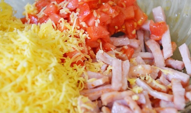 начинка с ветчиной