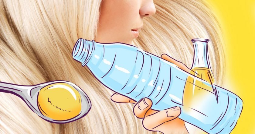Домашние маски для волос в бутылке