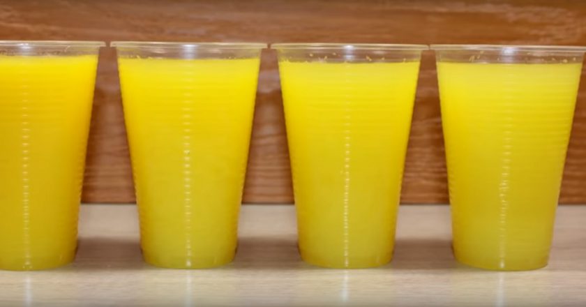 как приготовить апельсиновый сок