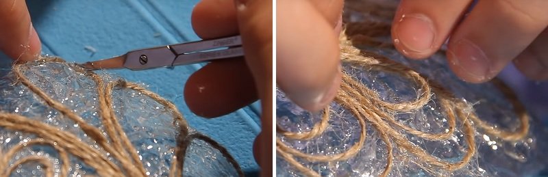 джут для декорирования