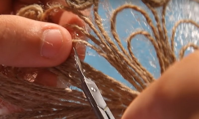 вырезание листов