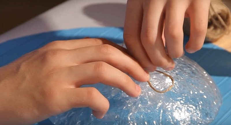 лепестки из нитки