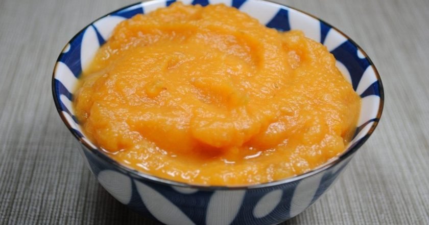 морковное пюре