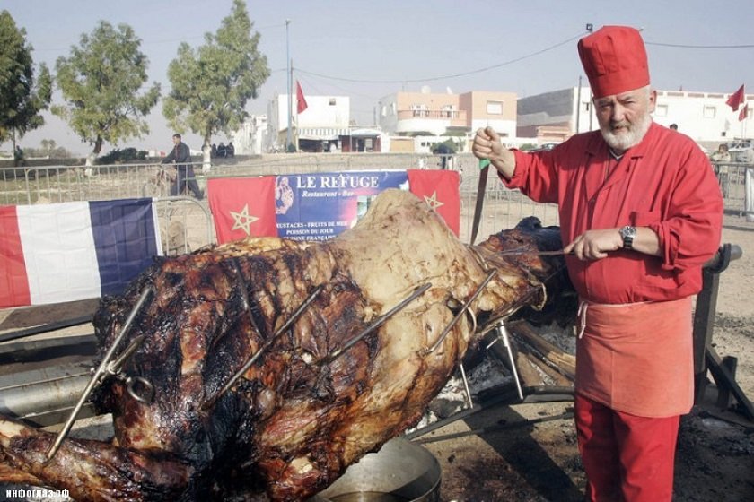 жареный верблюд
