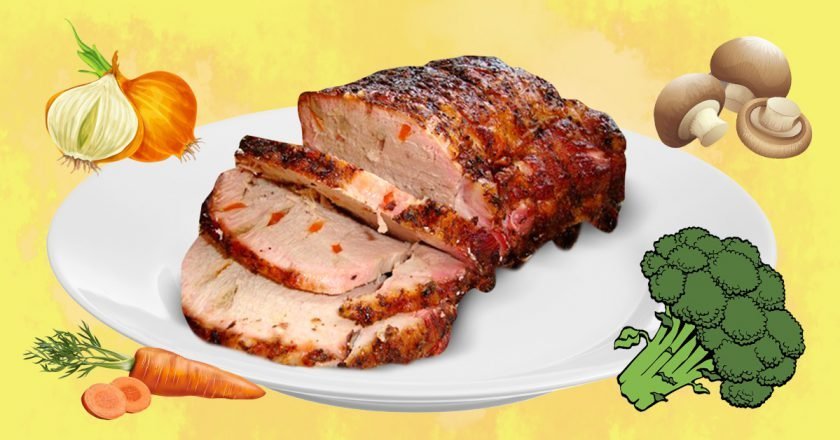 Блинная запеканка с тыквой