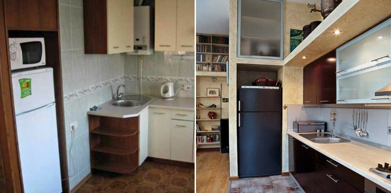 где разместить холодильник