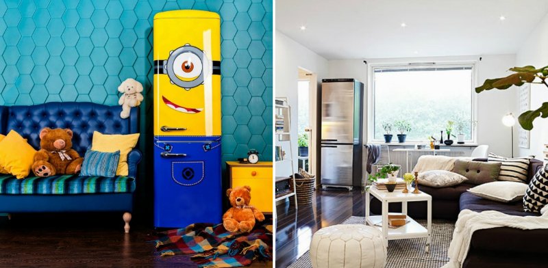 где разместить холодильник