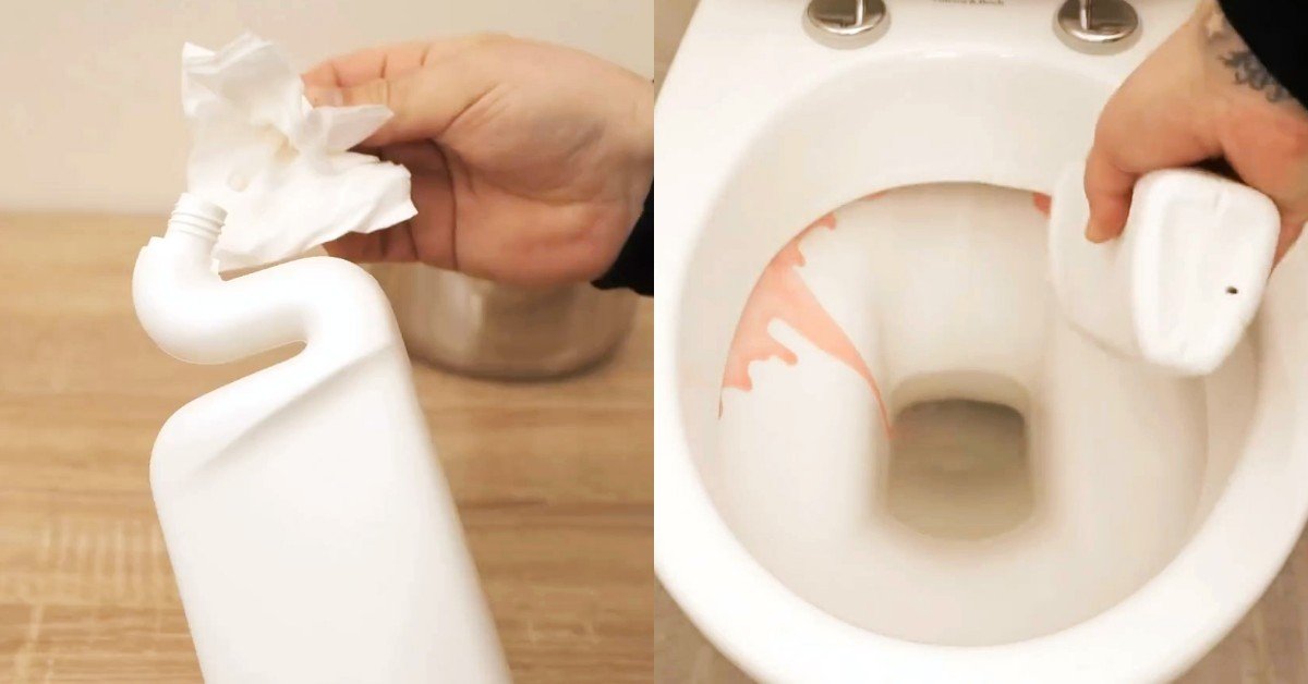 налет в унитазе