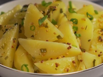 Горчичный картофель по-немецки