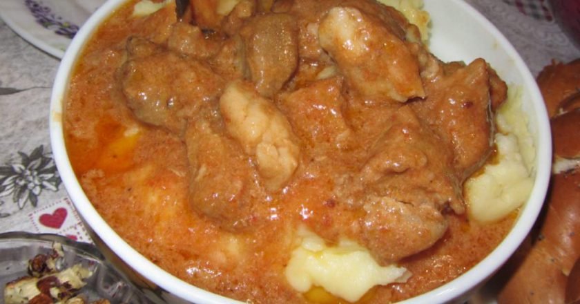 картошка с мясом