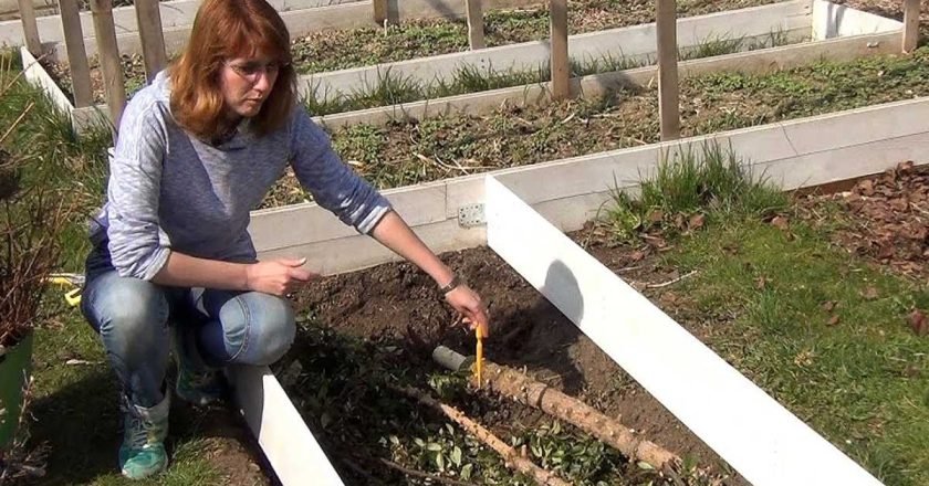 как сделать высокие грядки