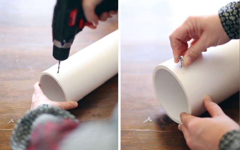 как сделать грядку из пластиковой трубы