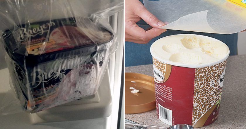 Хранение мороженого