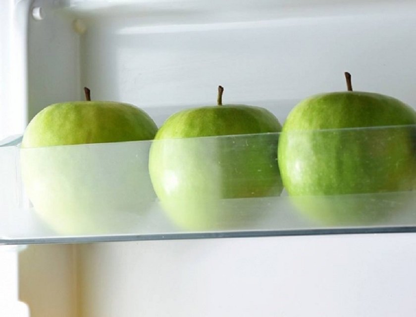 как хранить яблоки в холодильнике