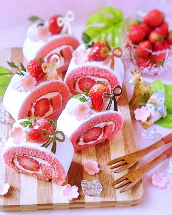 Идеи десертов с клубникой