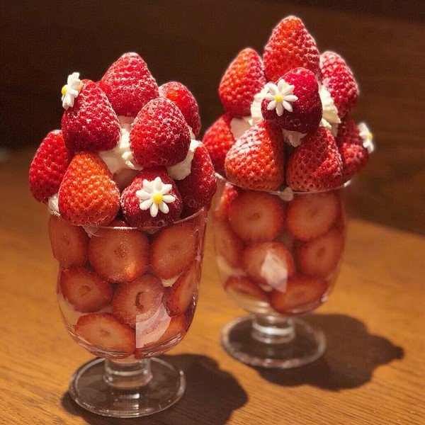 Идеи десертов с клубникой